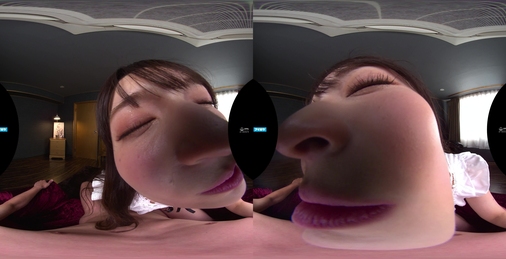 【VR】8KVR べロキスだらけ唾液まみれの痴女SEX さくらわかな 