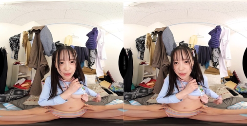 【VR】「わたしのこと、す、すきにしてください。」子供服デリヘル【天使の宅配便】ゆいちゃん 天馬ゆい 